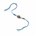 Bal Gopal Krishna Rakhi – Handcrafted Enamel Deity Beaded Tassel Bracelet for Raksha Bandhan | Labh Ethnica