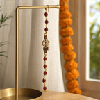 Spiritual Om Trishul Rudraksha Bead Bracelet for Men | Shiva Protection Rakhi