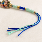 Bal Gopal Krishna Rakhi – Handcrafted Enamel Deity Beaded Tassel Bracelet for Raksha Bandhan | Labh Ethnica