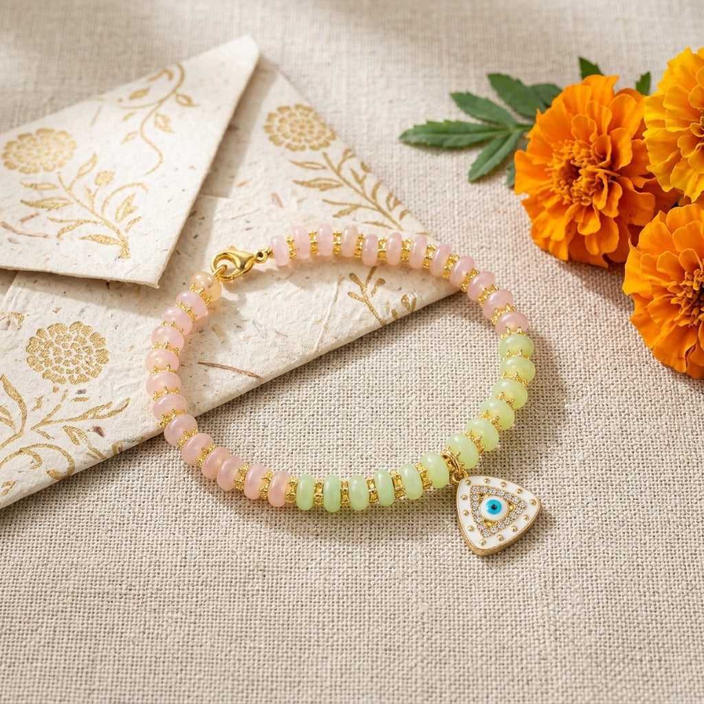 Pastel Evil Eye Nazar Bracelet