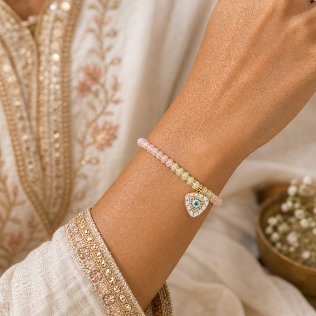Pastel Evil Eye Nazar Bracelet