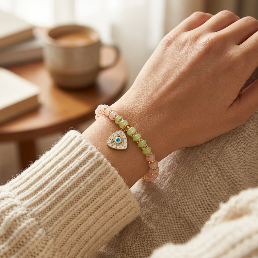 Pastel Evil Eye Nazar Bracelet