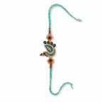 Peacock Rakhi Gift Box Set – Premium Handcrafted Raksha Bandhan Gift for Brother | Labh Ethnica