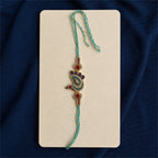 Peacock Rakhi Gift Box Set – Premium Handcrafted Raksha Bandhan Gift for Brother | Labh Ethnica