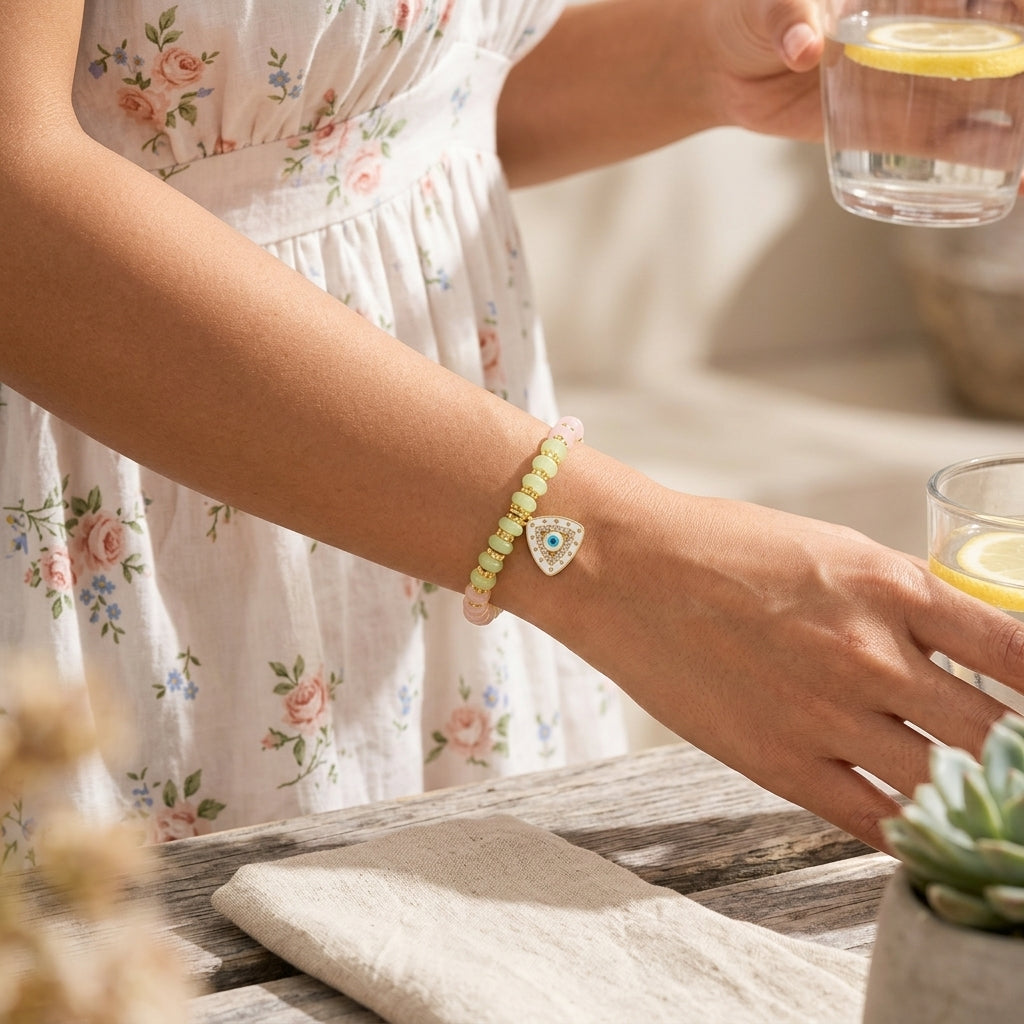 Pastel Evil Eye Nazar Bracelet