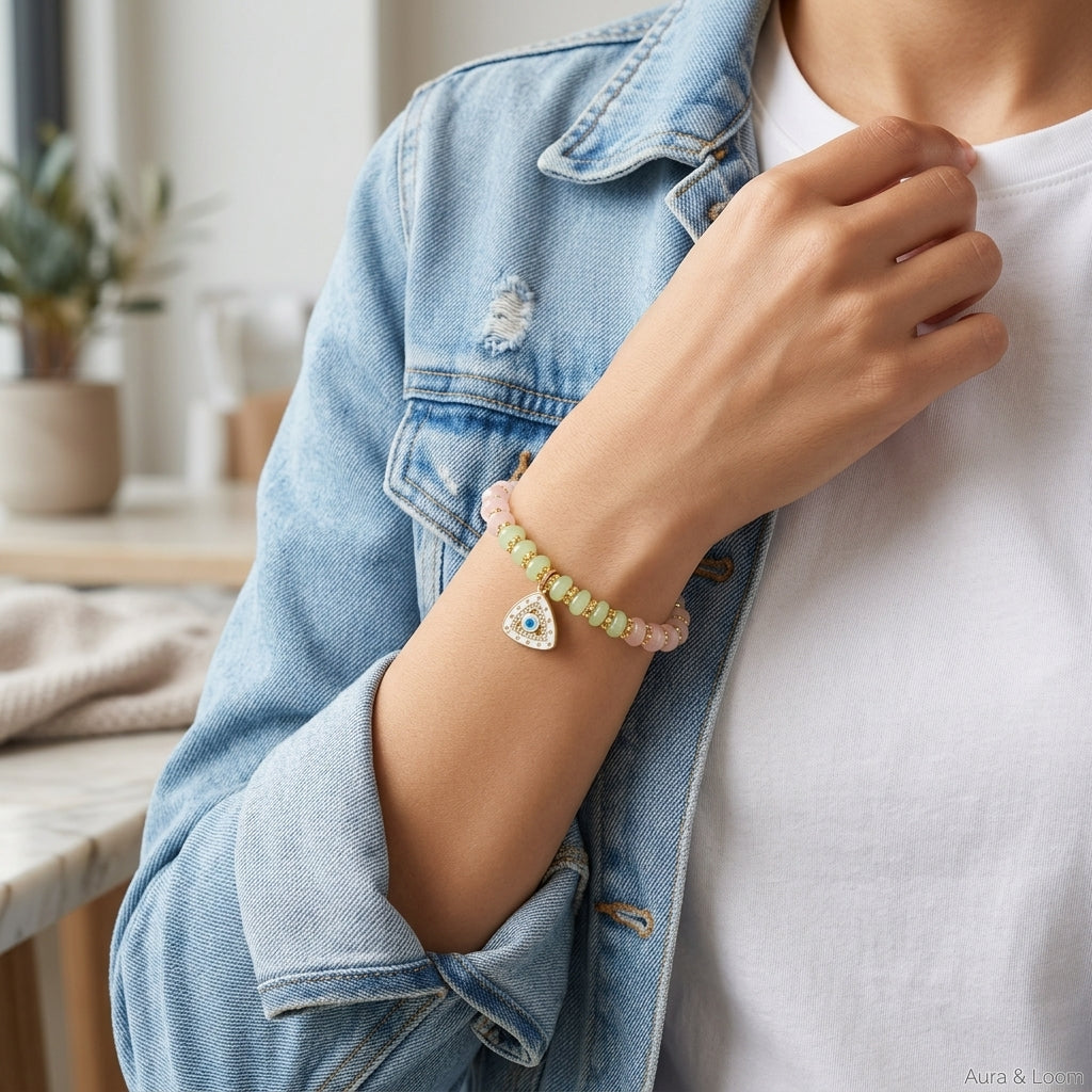 Pastel Evil Eye Nazar Bracelet
